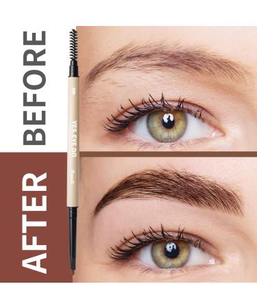 Grey Eyebrow Pencil for Older Women - Soft Retractable & Waterproof | YES.EYE DO - Buy Online on GoSupps.com