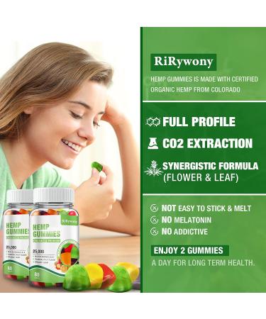 3-Pack Hemp Gummies for Pain, Anxiety, and Inflammation Relief - 240 Count - Made in USA - Vegan, Stress, Focus, Calm, Sleep Aid, Mood Support - Buy Online on GoSupps.com