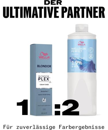Wella Professionals Blondorplex permanent Cream Toner 60ml - Buy Online on GoSupps.com