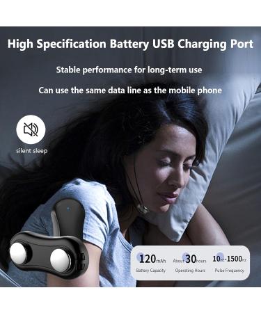 Smart Electric Anti Snoring Stopper - Portable Laryngeal Pulse Device for Snoring Relief and Better Sleep Quality - Buy Online on GoSupps.com