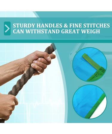 YEARSTAR All-Purpose Transfer Blanket with Handles - Washable & Reusable Transfer Sheet for Elderly & Disabled - Green - Buy Online on GoSupps.com