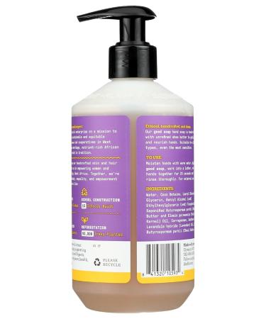 ALAFFIA Good Soap Lavender Hand Soap - Natural Moisturizing 12oz | Shop Internationally - Buy Online on GoSupps.com
