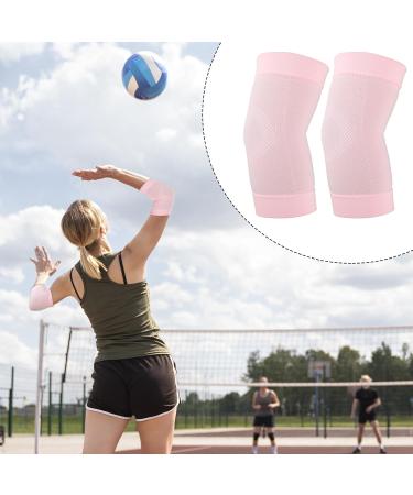 Elbow Brace Compression Sleeve - Pain Relief Support for Tennis & Golf - Pink Arm Sleeve for Men & Women - Buy Online on GoSupps.com