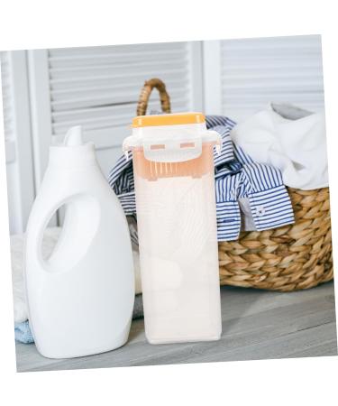 TOVINANNA Plastic Organizer Box Plastic Organizer Case Laundry Powder Box Lightweight Container Plastic Containers Laundry Organization and Storage Laundry Powder Bucket Seal Beads - Buy Online on GoSupps.com