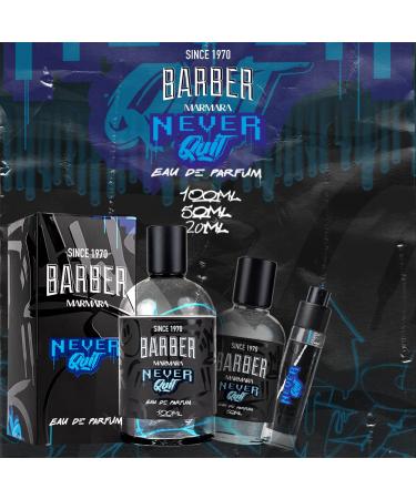 BARBER MARMARA NEVER QUIT Eau de Parfum Natural Spray Men 100 ml - Men's Perfume - Men's Perfume - Perfume - Intensive Long-Lasting Fragrance - Men's Perfume - Fresh Woody Fragrance - Buy Online on GoSupps.com