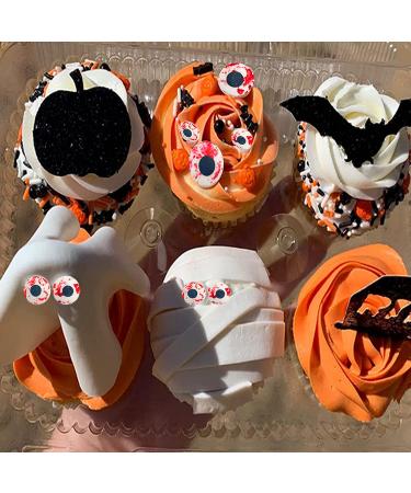 Weraru Bloody Red Eyeball Candy Cake Toppers - Halloween & Christmas Party Decorations - 6.8oz (Mixed Sizes) - Buy Online on GoSupps.com