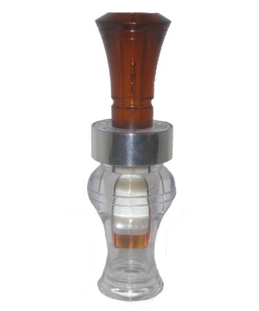 Echo Calls Timber Poly Double Reed Duck Call, Bourbon/Water