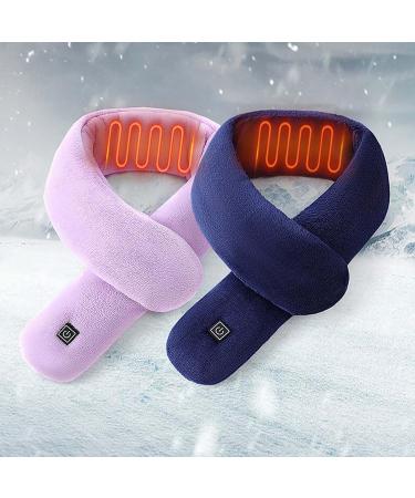 Buy Cordless Heated Neck Wrap | Dark Blue Heating Cushion for Pain Relief | Intelligent Neck Warmer - International Shipping Available - Buy Online on GoSupps.com