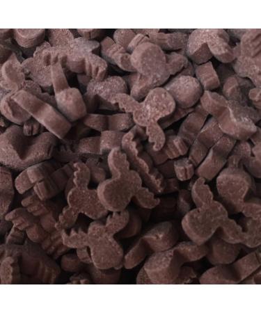 A Pinch Of - Christmas Reindeer Head Sugar Shapes Cake Topper Sprinkles - 25g Edible Matt Sugar Festive Cupcake Decorations - Ideal For Xmas Themed Party Cakes And Bakes