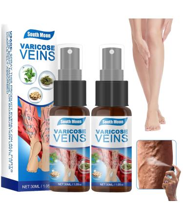 Varicose Veins Treatment for Legs Vein Healing Varicose Veins Treatment Spray 2pcs Veins Vasulitis Treatment Legs Spider Veins Varicose Veins Treatment Spray for Pain Relief Mist