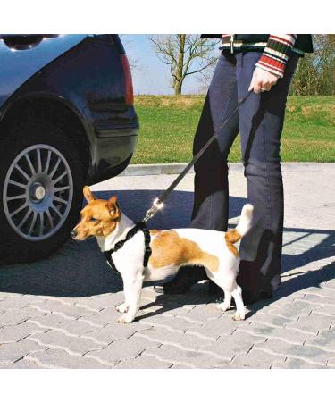 Buy Trixie Car Dishes Size S - Adjustable Dog Harness for Small Dogs (30-60 cm) - Black - Ideal for Safe Car Travel - Buy Online on GoSupps.com