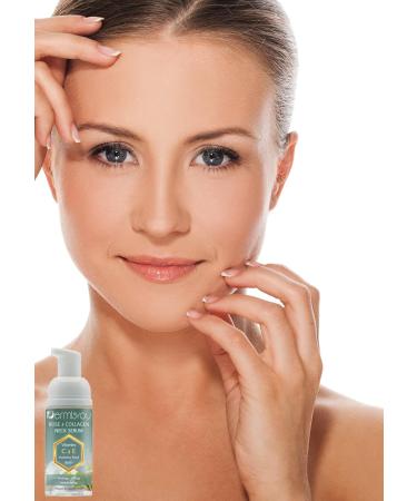 Neck Serum with Rose Water & Collagen - Firming & Moisturizing - 1.33 Fl oz - International Shipping Available - Buy Online on GoSupps.com