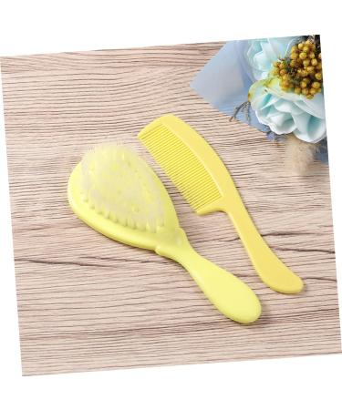 Hemoton 6pcs Children's Comb & Brush Set for Babies and Toddlers - Infant Hair Care Kit with Wooden and PP Brushes - Buy Online on GoSupps.com