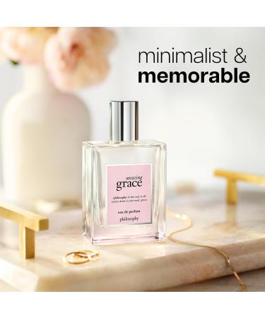 philosophy amazing grace eau de parfum - clean & floral women's perfume - with notes of bergamot lily of the valley & musk - long lasting fragrance - 2 fl oz - Buy Online on GoSupps.com
