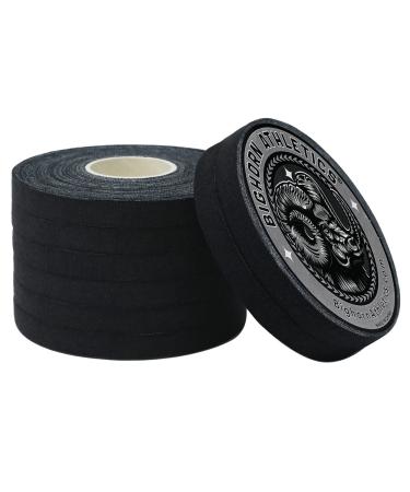 Bighorn Athletics Jiu-Jitsu Finger Tape  0.3-Inch x 45-feet  8-Rolls (Black) Black 0.3-Inch
