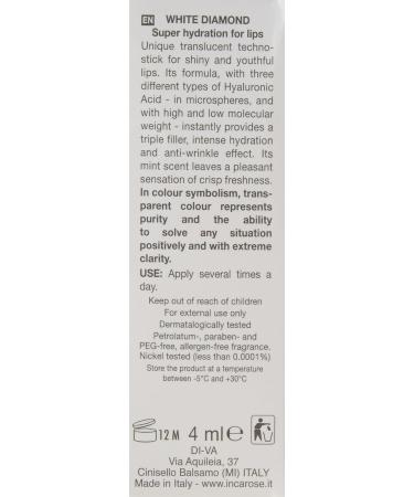 Extra Pure Hyaluronic White Diamond Stick 4 ML - Hydrating & Anti-Aging Skincare | International Shipping - Buy Online on GoSupps.com