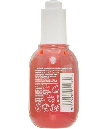 Sol Beauty Watermelon Scent Dry Body Oil Helps Hydrate and Soften Skin Vegan Friendly Lightweight Moisturizer 45ml - Buy Online on GoSupps.com
