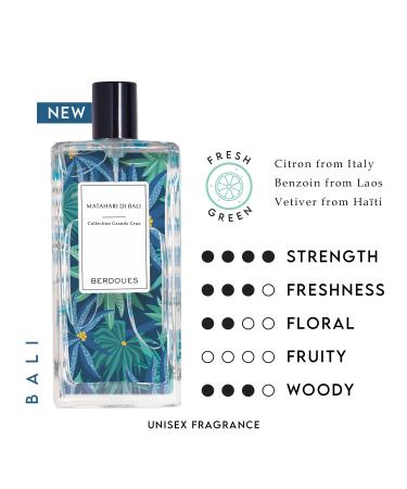 Grands Crus Eau de Parfum | Fresh Long Lasting Scent Made in France | Spray Fragrance for Men & Women | Luxury Unisex Perfume with Premium Quality Ingredients 3.4 fl. oz. Matahari Di Bali - Buy Online on GoSupps.com