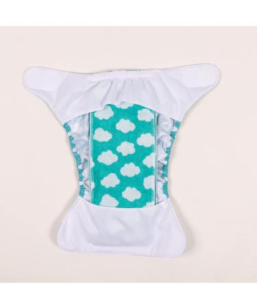 TotsBots Absorbent Nappy Booster - Fluffy Clouds - Day to Night Pad - Buy Online on GoSupps.com