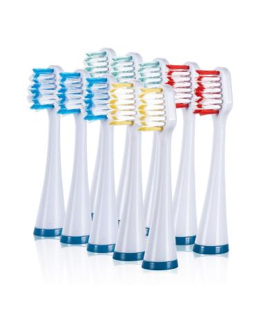 Wellness HP10TX Replacement Heads for HP-STX Sonic Electric Toothbrush (10 Pack)