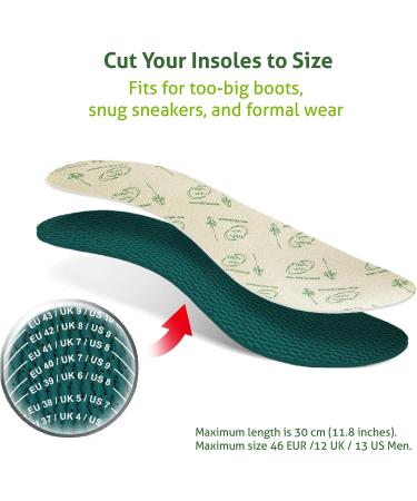 Kaps Ultrafresh Adult Insoles with Odour Eliminator and Aloe Infusion - Perfect for Women & Men in Boots, Sneakers, and Formalwear - Buy Online on GoSupps.com