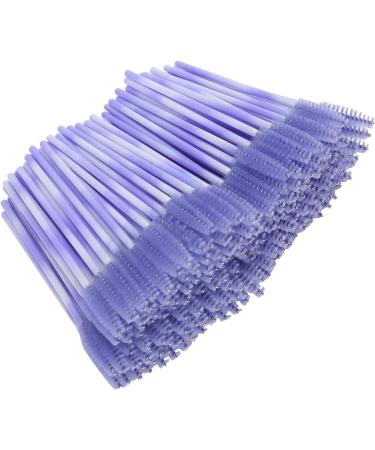 Eyelash Brush Mini Makeup Brushes Mascara Wands Mascara Wands Applicator Disposable Eyebrow Brush Set 200pcs Eyelash Extension Cosmetic Tool (Light Purple) - Buy Online on GoSupps.com