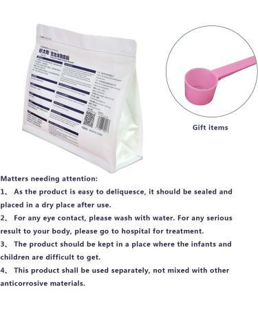 Foam Free Anticorrosive Powder Cleanser Household Cleaning Foamless Remover Powder 2.2LB - Buy Online on GoSupps.com