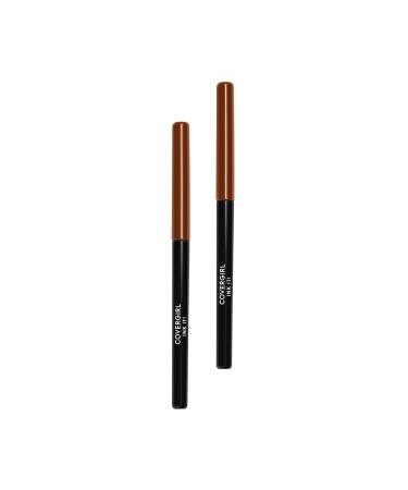 Covergirl Ink It Perfect Point Plus Waterproof Eyeliner Pencil  Cocoa Ink  2 count (Pack of 1) (Packaging May Vary) COCOA INK 2 Count (Pack of 1)