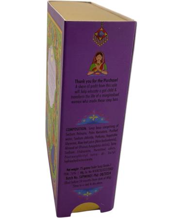  HOSTENATURA HOSTENATURA SREE VANI Indian Heritage Lavender Bath Soap 75g Relaxing Floral Scent Gentle Cleansing and Daily Skin Care Fresh and Long-Lasting Fragrance - Buy Online on GoSupps.com