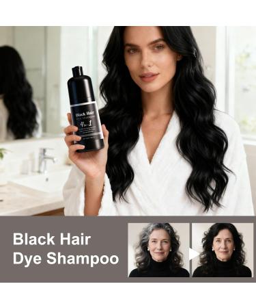 Pruojhw Hair Color Shampoo Strong natural shampoo for instant conditioner for changing hair color for lovers family friends grandmother grandfather mother - Buy Online on GoSupps.com