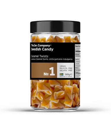 TheJar.Company - Swedish Candy - 1 Caramel Twists - Buy Online on GoSupps.com