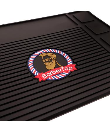 Barber Tools Organizer Mat | Flexible Anti-Slip Magnetic Pad for Clippers | Black Magnet Strip Station Pad for Hairstylist - Buy Online on GoSupps.com