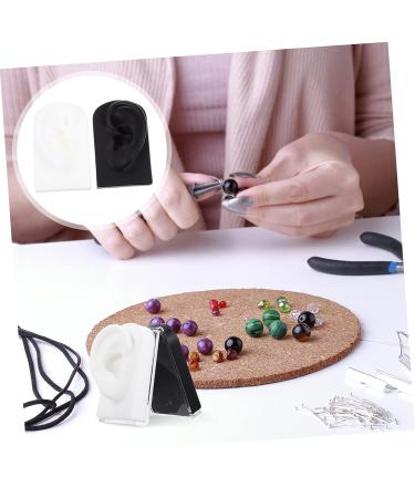 Hemoton Silicone Ear Model Piercing Tools Set - Jewelry Pro Tools for Ear Piercing Practice | Simulation Earrings Mold - Assorted Colors - 8X5CM - Buy Online on GoSupps.com