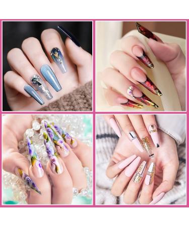 MELLIEX 100-Piece Dual Nail Forms Set - Complete Polygel Nail Shapes with Dual-Ended Brush Clips & Nail Files for Perfect UV Acrylic Nails - Buy Online on GoSupps.com