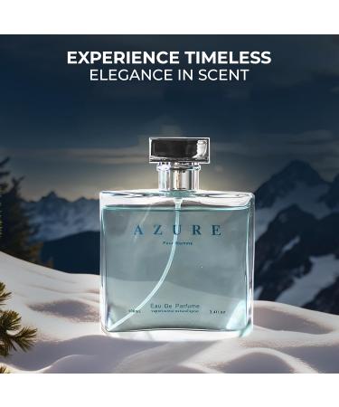 Men's Cologne Azure Pour Homme Eau de Toilette With Citrus Spice And Woody Notes Long Lasting Fragrance For All Occasions Azure Pour Homme. 3.4 Fl Oz (Pack of 1) - Buy Online on GoSupps.com