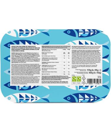 by Amazon Whole natural skipjack tuna 195 g pack of 6 - Buy Online on GoSupps.com