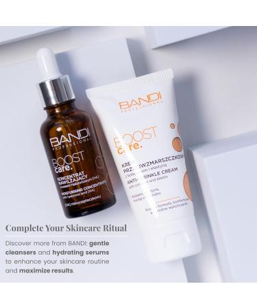 Bandi Cosmetics Sp z oo Bandi AntiWrinkle Cream With Collagen Elastin and Baobab Moisturizing Skin Rejuvenation Protection Against Radicals Suppleness Hyaluronic Acid Shea Butter Avocado Wrinkles Skin Elasticity - Buy Online on GoSupps.com