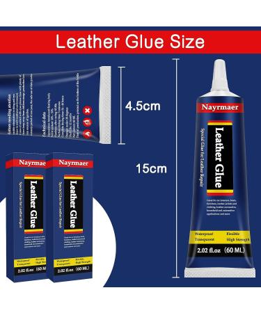  Nayrmaer Leather Glue, Special Fabric Glue Permanent