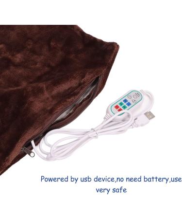 Agate USB Heated Scarf & Shoulder Pad | Portable Warmth 3 Heat Levels Breathable Hot Compress for Home & Office - Buy Online on GoSupps.com