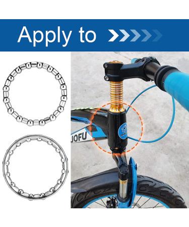 Jaceyon Bike Ball Bearing Retainer Headset Bearings 5/32 x 16 Balls - 4 Pcs MTB Fork Replacement Parts - Buy Online on GoSupps.com