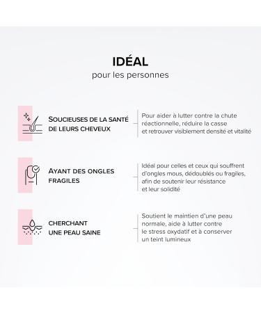 Biotine 12 000 g Haut Dosage Avec Keratine Selenium & Zinc - Pousse Cheveux Peau & Ongles - Cure 3 Mois - 90 G lules V g tales - Beyond Elements - Buy Online on GoSupps.com