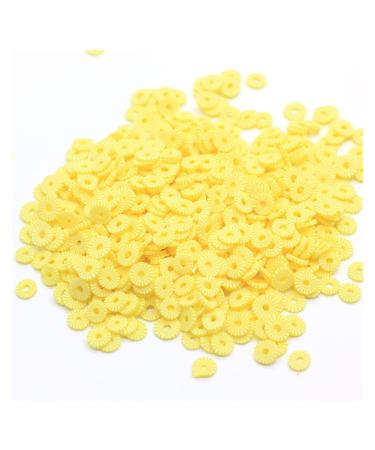 NIANTU1124 100g Hot Polymer Clay Fruit Slice Fake Sprinkles for Crafts Crystal Mud Filling Accessories DIY Nail Art Particles Decoration Gift (Color : 5mm)