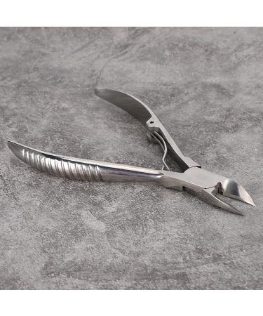 Nail Trimmer Nail Cuticle Pliers Nail Clipper Use Solon for Fingernails and Toenails Dead Skin Removal (4#17mm Blade) 4#17mm blade 4#17mm blade