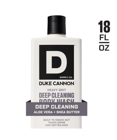 Duke Cannon Supply Co. Heavy Grit Deep Cleaning Body Wash 18 oz Large Men s Shower Gel 3-Pack Volcanic Sand Exfoliant & Aloe Vera Cleanser - Buy Online on GoSupps.com