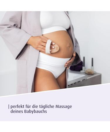 Reer Mama Massage Brush | Gentle Dry Brush for Baby's Belly - Soothing & Safe Care - Buy Online on GoSupps.com