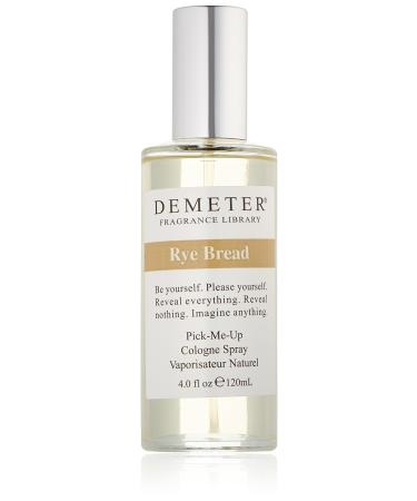 Demeter Cologne Spray for Women Rye Bread 4 Ounce Rye Bread 4 Fl Oz (Pack of 1)