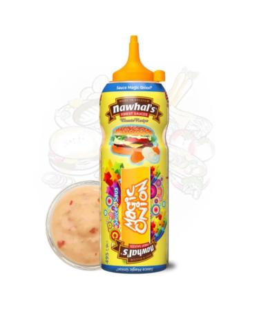 Nawhal's Magic Onion Sauce 500 Ml - Creamy and gourmet sauce, made from caramelized onions - Rich and slightly sweet blend for a unique touch to accompany your dishes