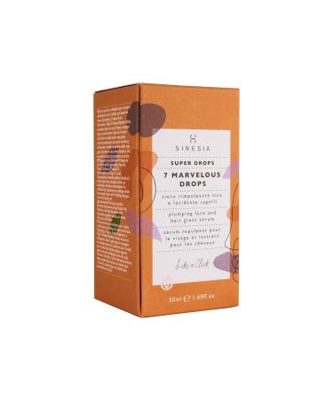 Sinesia Super Drops - 1.7 oz Anti-Aging & Hydrating Face & Hair Oil Serum | Vegan Peptide Serum for Glowing Skin & Frizzy Hair Shine - Buy Online on GoSupps.com