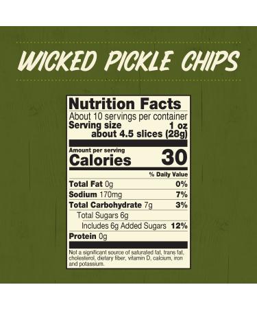 Wickles Pickles Wicked Pickle Chips 3 Pack - 16oz Hot & Spicy - Sweet & Slightly Sweet Pickles - Buy Online on GoSupps.com