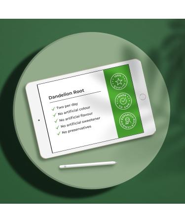 Dandelion Root Extract 500mg | 60 Vegan Tablets | High Strength 4:1 Extract | by Nature's Truth - Buy Online on GoSupps.com